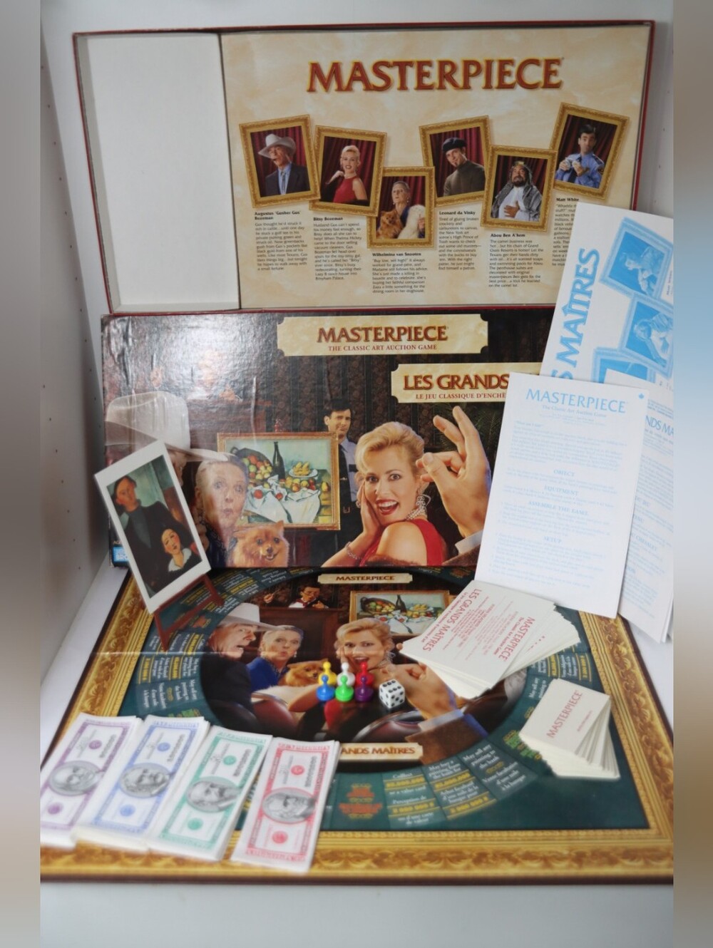 Masterpiece The Classic Art Auction Game